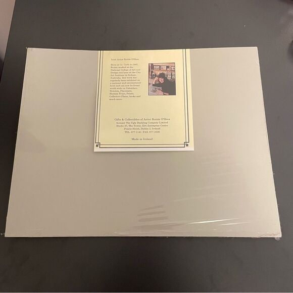 Artist Róisín O'Shea Print titled "Bullock Harbour" and Hand signed & Dated 94 - Picture 3 of 4